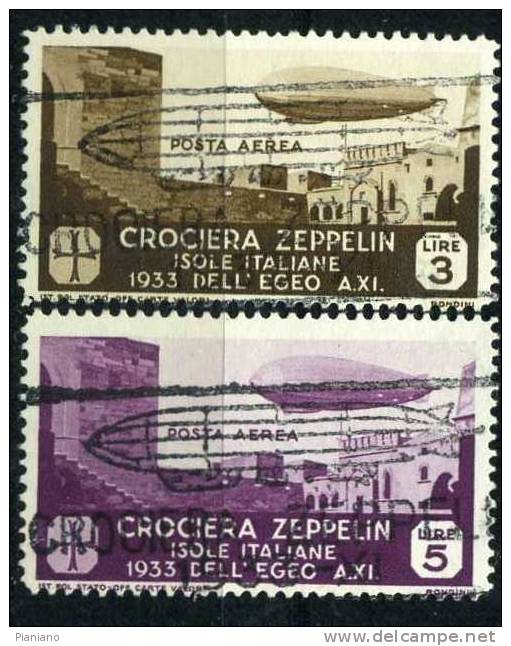 PIA - EGEO - 1933 : Crociera Zeppelin - (SAS  P.A. 22-27) - Aegean