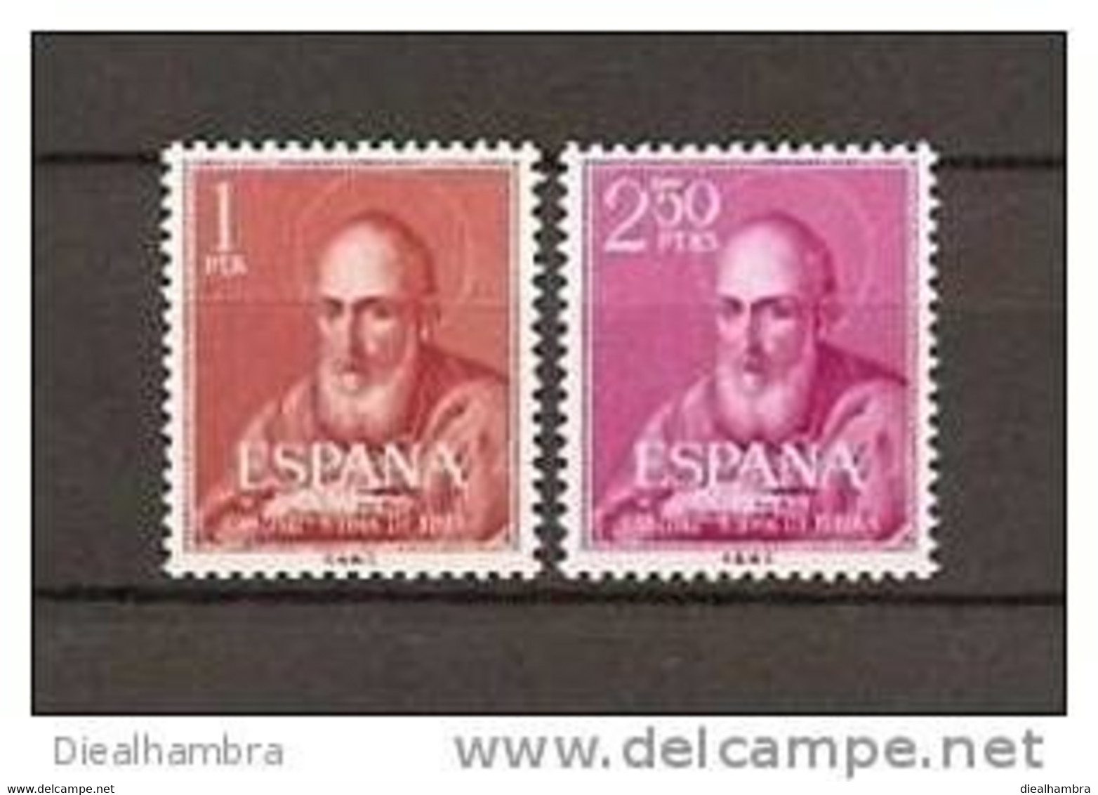 SPAIN ESPAÑA SPANIEN CANONIZACIÓN DEL BEATO JUAN DE RIBERA 1960 / MNH / 1292 - 1293 - Unused Stamps