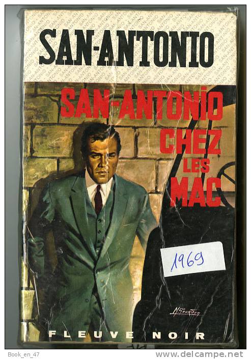 {00787} San-Antonio "san-antonio Chez Les Mac" 1969. - San Antonio