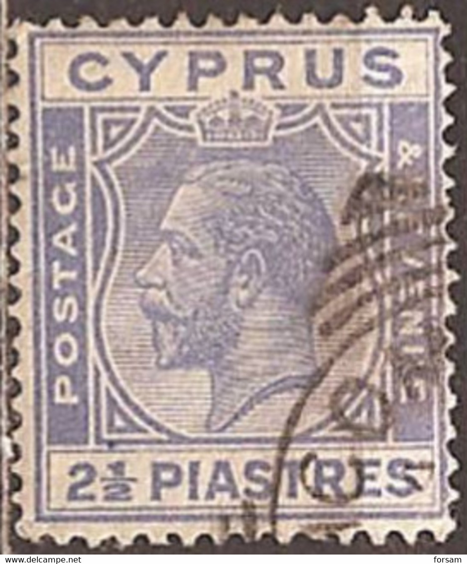 CYPRUS..1925..Michel # 106...used. - Zypern (...-1960)