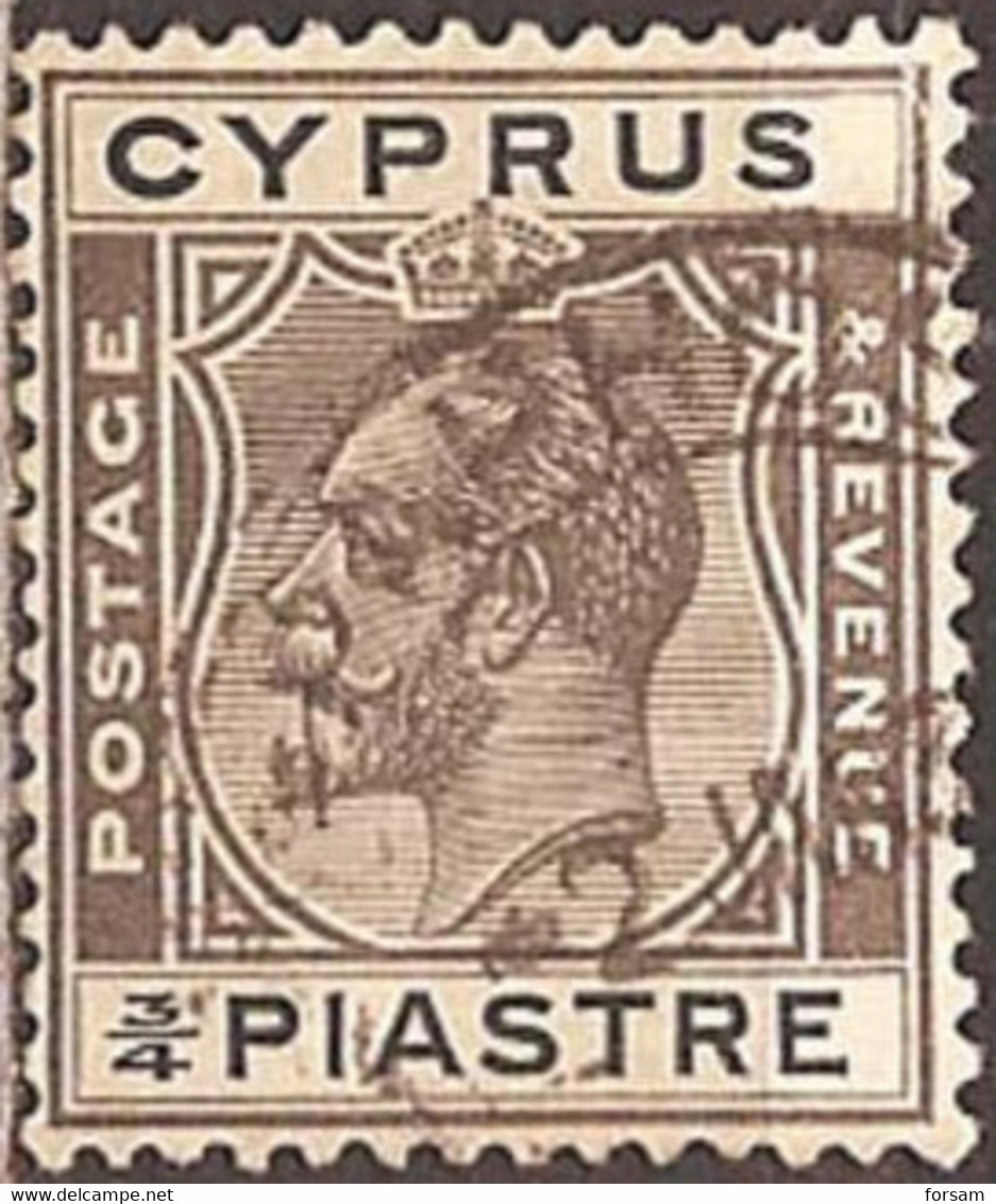 CYPRUS..1925..Michel # 103...used. - Cyprus (...-1960)