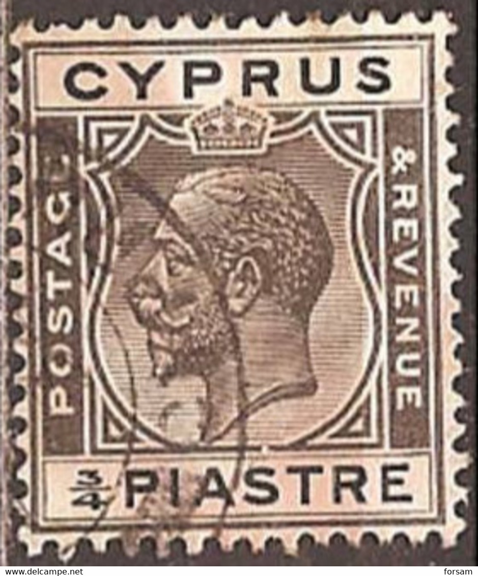 CYPRUS..1925..Michel # 103...used. - Cyprus (...-1960)