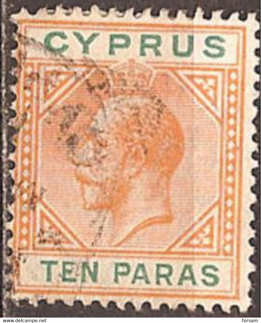 CYPRUS..1912..Michel # 58...used. - Zypern (...-1960)