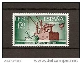 SPAIN ESPAÑA SPANIEN (IFNI) INSTALACIONES PORTUARIAS 1967 / MNH / 229 - Ifni