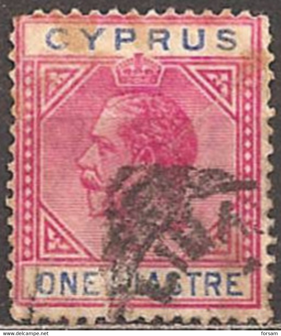 CYPRUS..1912..Michel # 61b...used. - Zypern (...-1960)