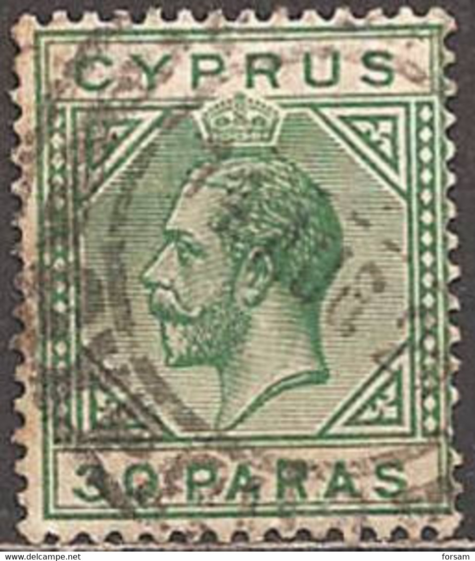 CYPRUS..1921..Michel # 72...used. - Zypern (...-1960)