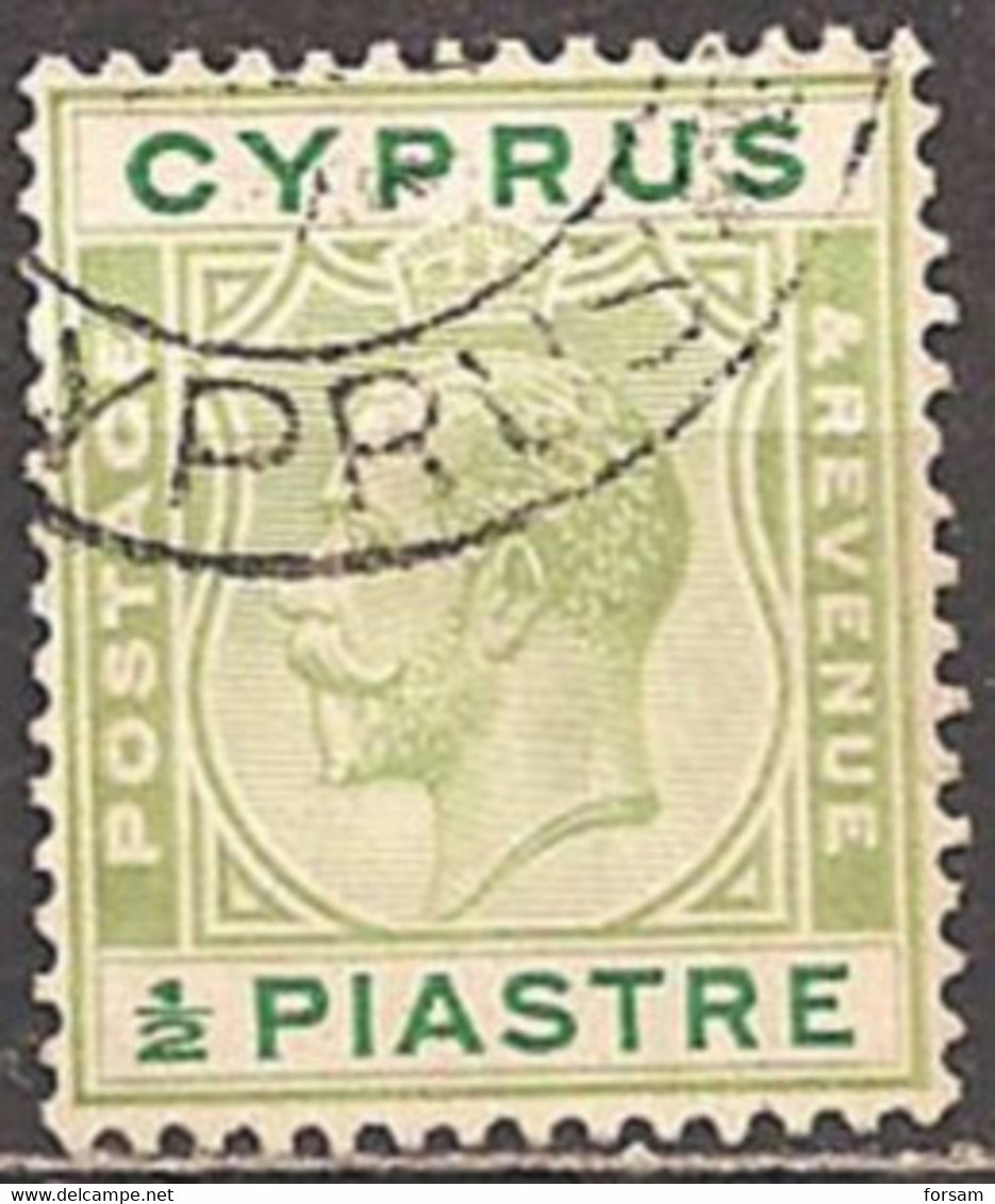 CYPRUS..1925..Michel # 102...used. - Zypern (...-1960)