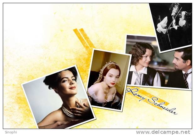 E-10zc/Rs25^^  Actress  Romy Schneider  , ( Postal Stationery , Articles Postaux ) - Actors