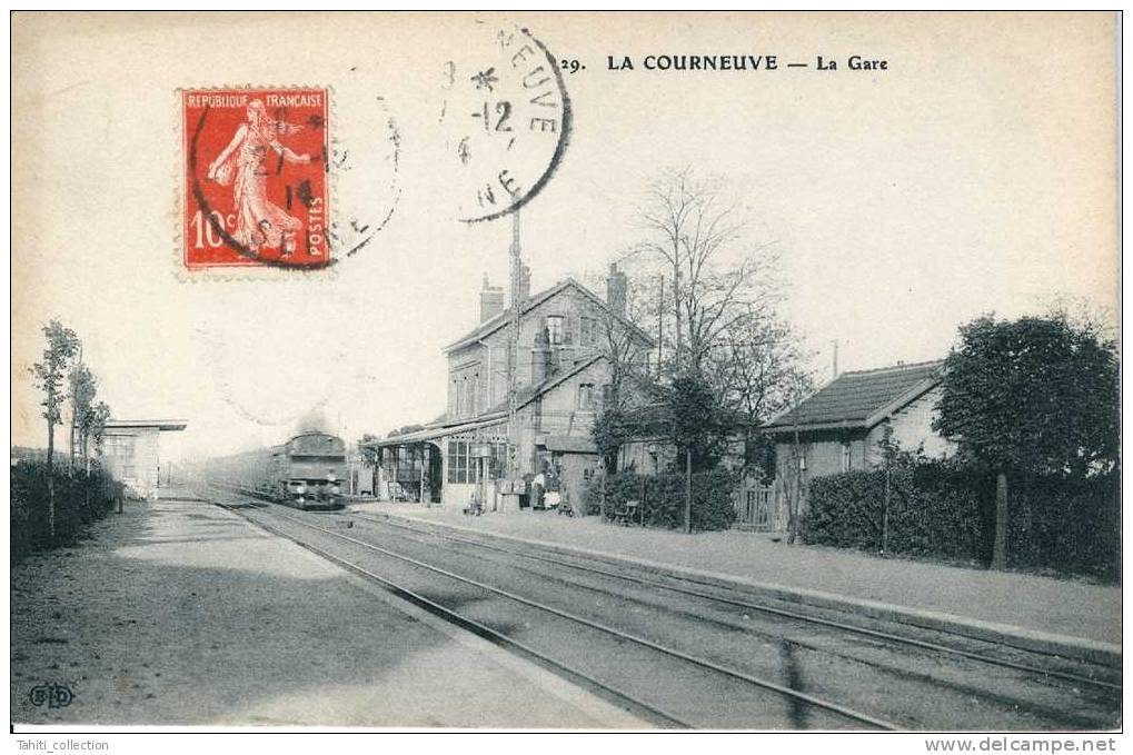 LA COURNEUVE - La Gare - La Courneuve