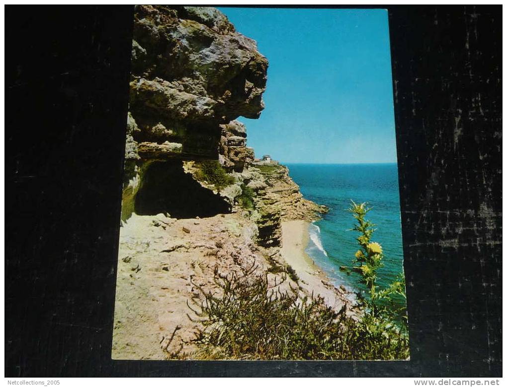 LES PLAGES DE L'AUDE - LA FRANQUI-LEUCATE - LES FALAISES ET LA PLAGETTE - 10 AUBE - Leucate