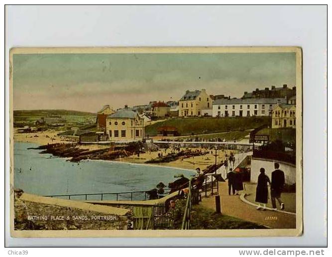 011501 -  Bathing Place & Sands, Portrush - Londonderry