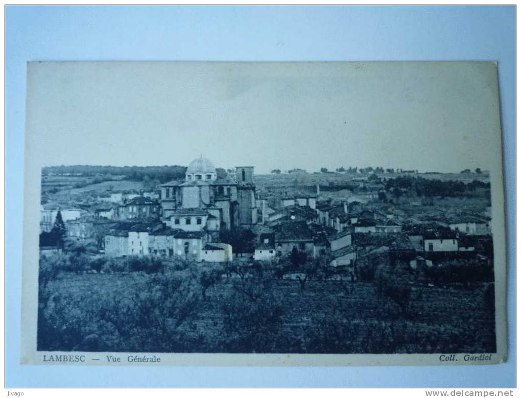 LAMBESC  (Bouches-du-Rhône)  :  Vue Générale - Lambesc