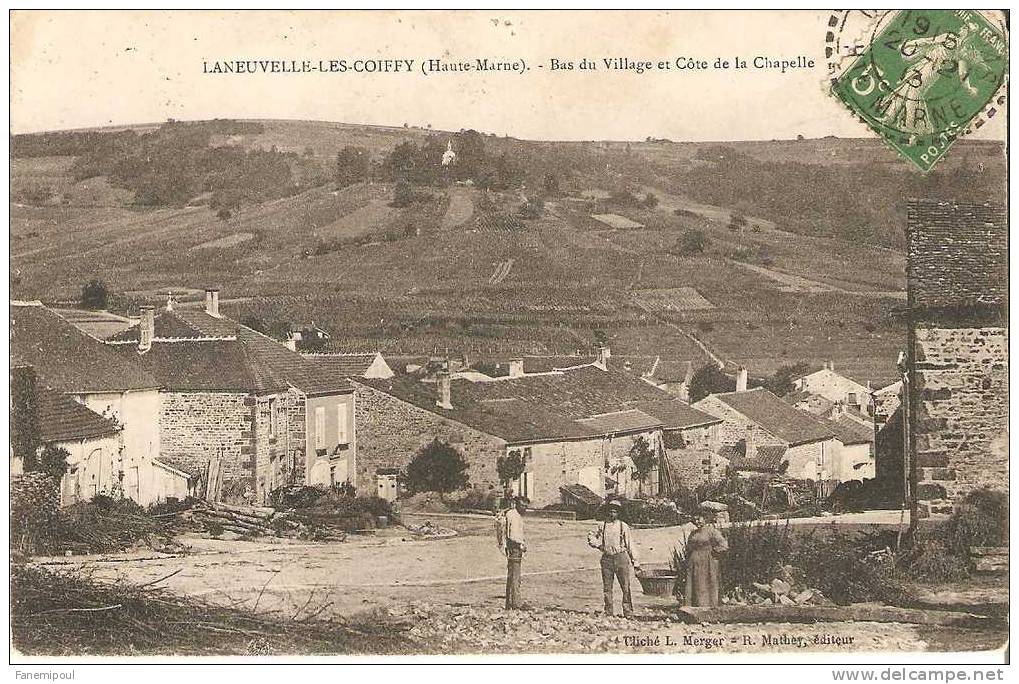 LANEUVELLE-LES-COIFFY.    Bas Du Village Et Côte De La Chapelle - Other & Unclassified