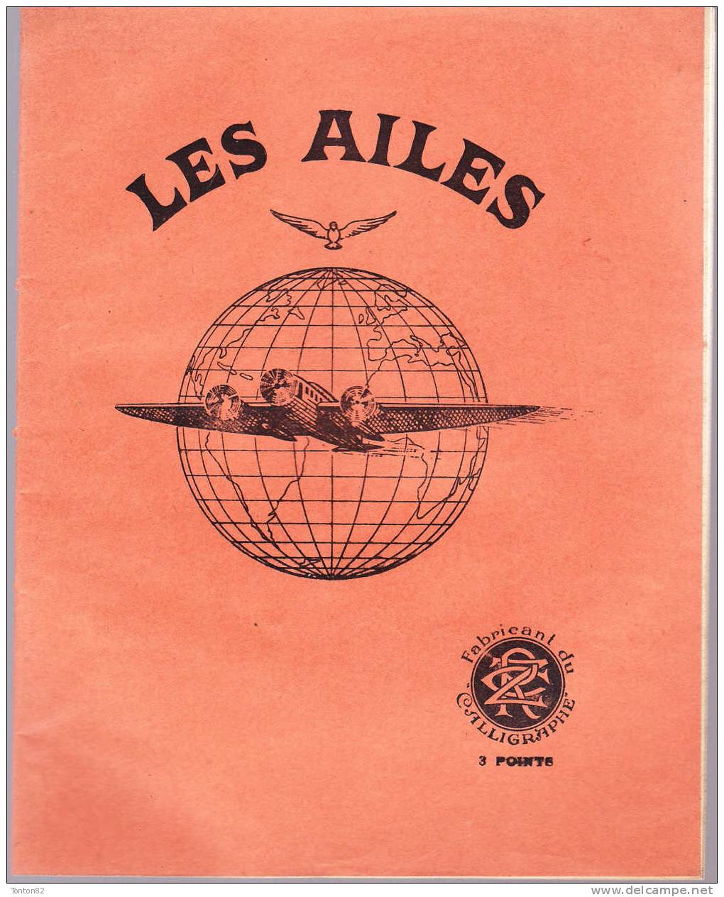 Cahier - Le Calligraphe - " Les Ailes " - Unclassified