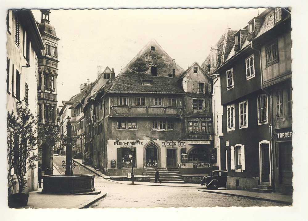 ## PEU COURANTE ## Carte De Saverne  ( Format 15 X 10,5 Cm ) ( Recto Verso ) - Saverne