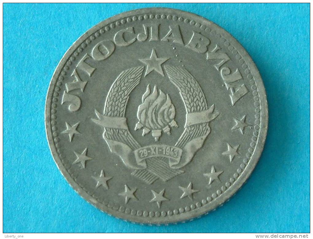 1945 - 5 DINAR / KM 28 ( For Grade, Please See Photo ) !! - Yugoslavia