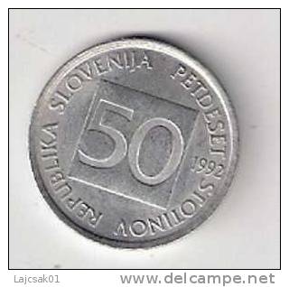 C7 Slovenia 50 Stotinov 1992. KM#3 - Slovénie