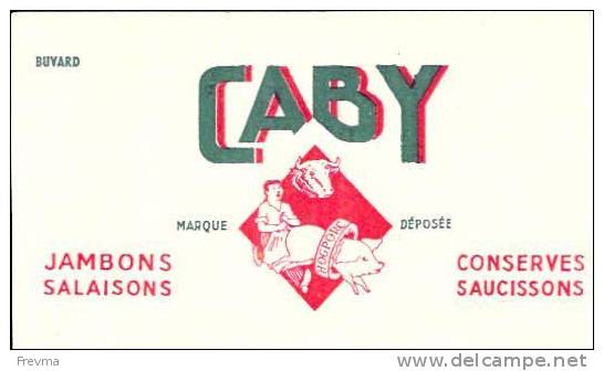 Buvard Caby Jambons - Alimentare