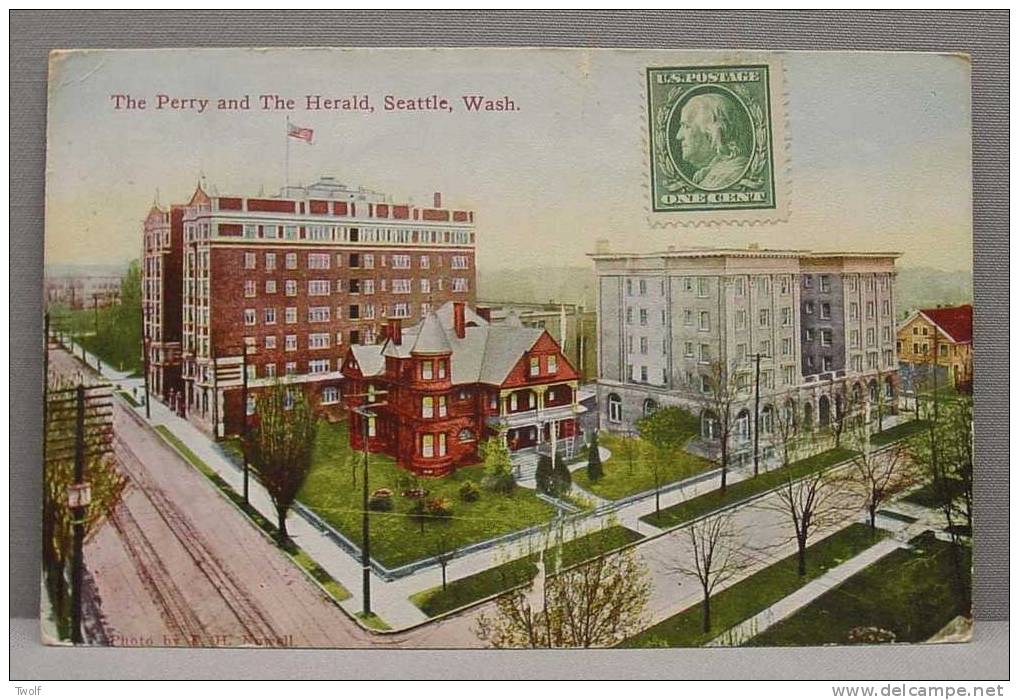 Washington-Seattle - The Perry And The Herald - Lowman & Hanford Co, Publ., Seattle, Was.  No 2008 - Seattle