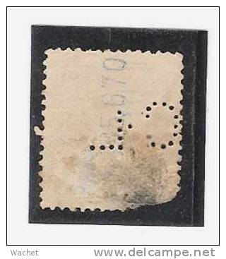 Perforadas/perfin/perfore/lochung                        Espana No 319  C-L Crédit Lyonnais / Credito Lyones - Used Stamps