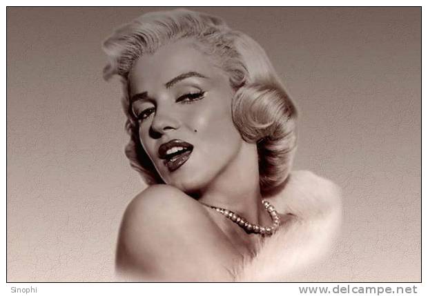 E-10zc/Mm36^^   Actress  MARILYN MONROE  , ( Postal Stationery , Articles Postaux ) - Actores