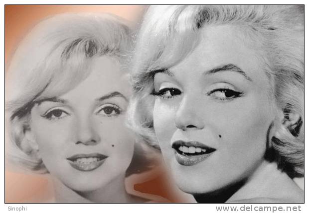 E-10zc/Mm2^^   Actress  MARILYN MONROE  , ( Postal Stationery , Articles Postaux ) - Acteurs