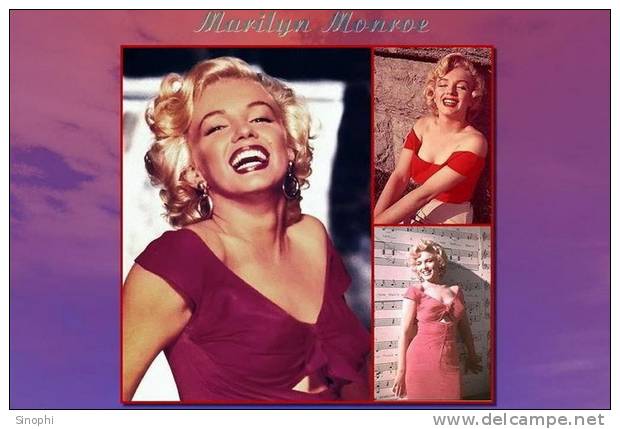 E-10zc/Mm38^^   Actress  MARILYN MONROE  , ( Postal Stationery , Articles Postaux ) - Actors