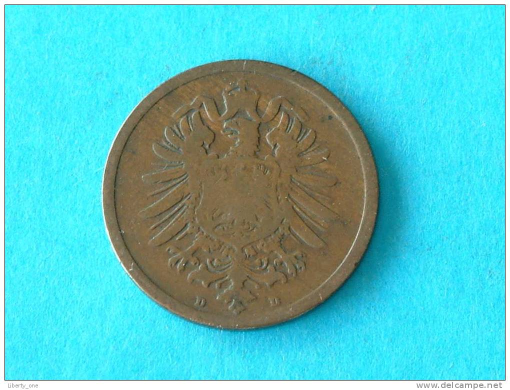 1875 D - 2 PFENNIG / KM 2 ( For Grade, Please See Photo ) ! - 2 Pfennig