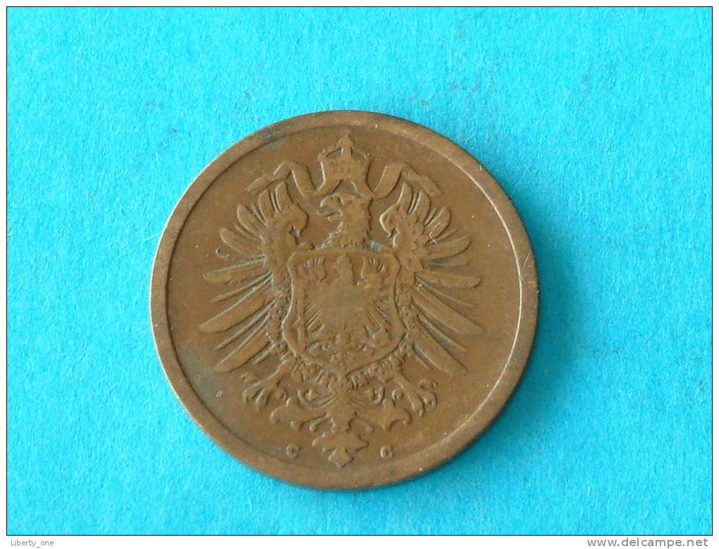 1875 C - 2 PFENNIG / KM 2 ( For Grade, Please See Photo ) ! - 2 Pfennig