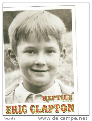 Carte : Eric Clapton, Reptile  (format Carte Postale) - Sonstige & Ohne Zuordnung