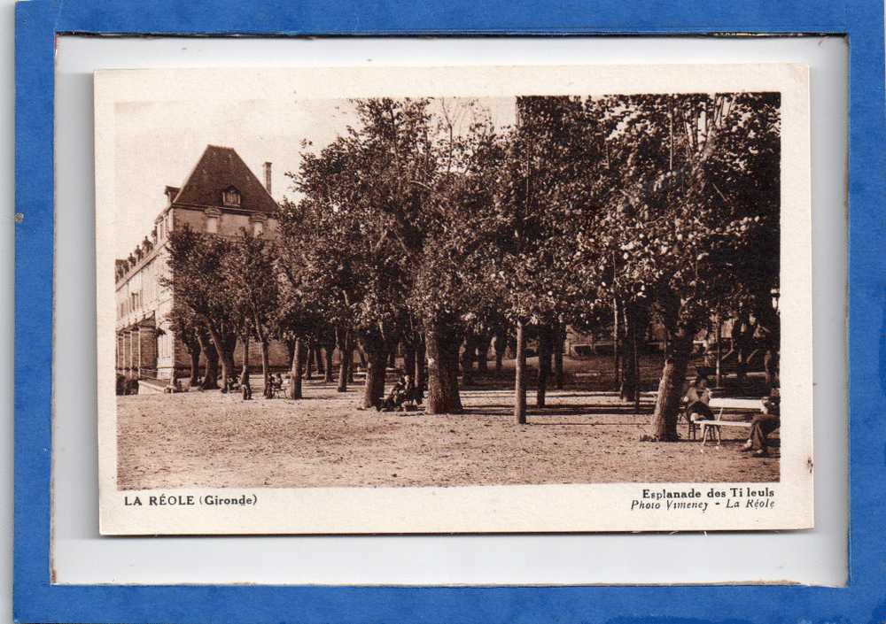 LA REOLE. - .  ESPLANADE DES TILLEULS - La Réole