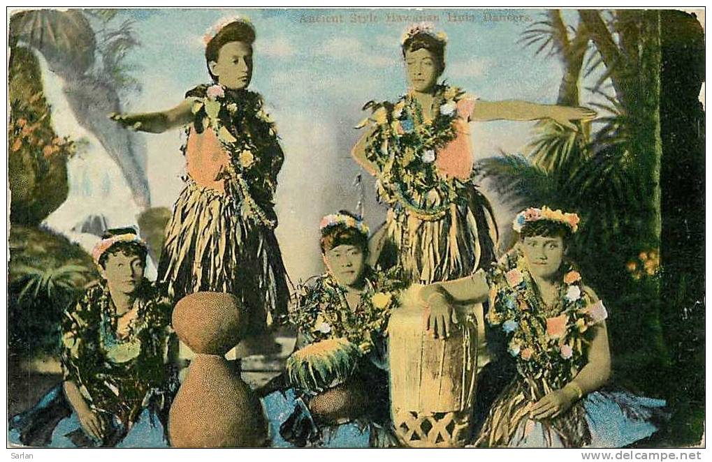 HAWAII , Ancient Style Hawaiien , Huia Dancers , *265 - Autres & Non Classés