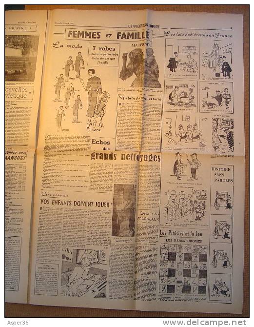 Journal "Le Drapeau Rouge"1950 (contre Le Retour Du Roi Léopold III) - Collections
