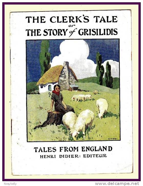 (Moutons)   The Clerk's Tale   ...   Tales From England   .... Illustrated By G.W. IRWIN - Livres Illustrés