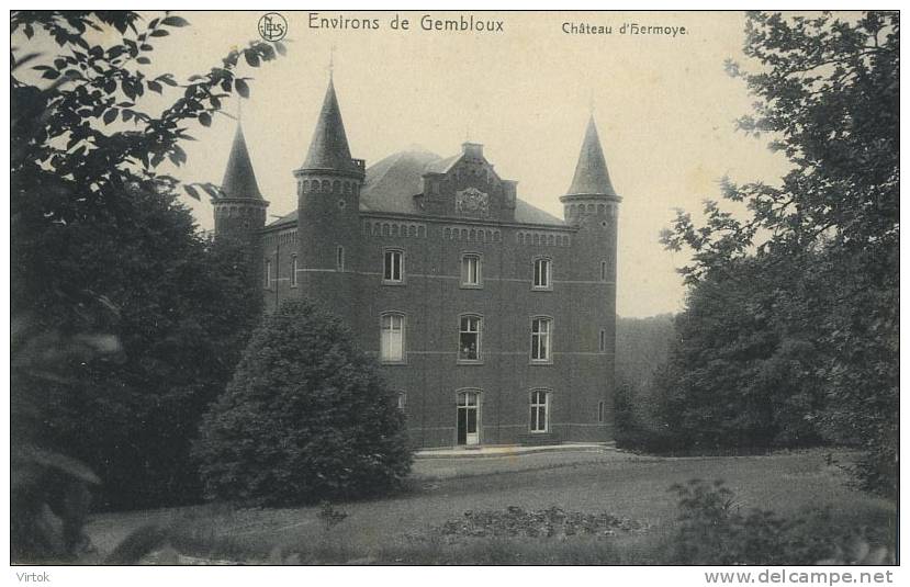 Gembloux :  Chateau D´Hermoye  ( Ecrit 1911 Avec Timbre ) - Gembloux