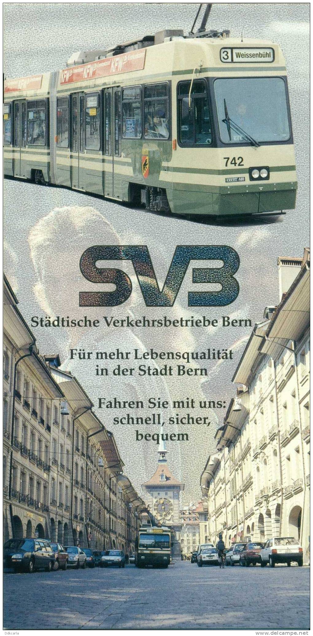 Dépliant - SVB Bern - Transport