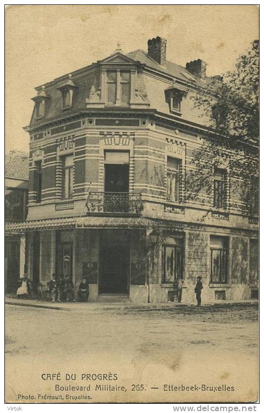 Etterbeek :  Café Du Progrès - Etterbeek