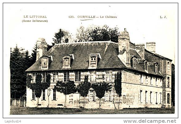 S 573 / CPA  OURVILLE (76) LE CHATEAU - Ourville En Caux