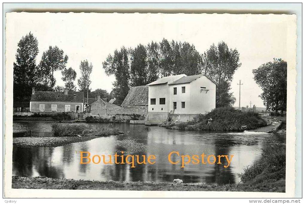 MOULIN à EAU De GUEDON Sur Les Bords De L'Huisne - Dos Scané - Wassermühlen