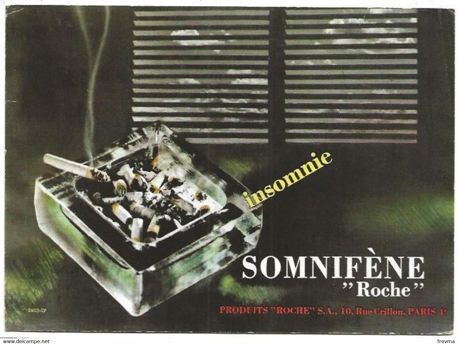 Buvard Somnifene - Tobacco