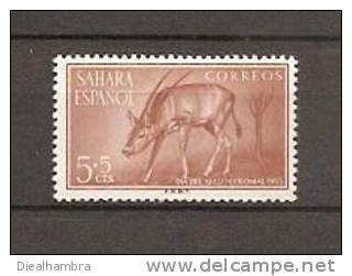 SPAIN ESPAÑA SPANIEN (SAHARA ESPAÑOL) DÍA DEL SELLO 1955 / MNH / 123 - Spaanse Sahara