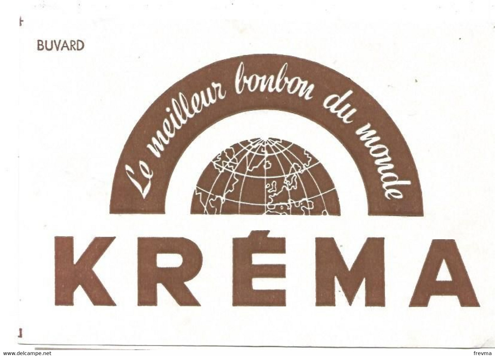 Buvard Krema Le Meilleur Bonbon - Sucreries & Gâteaux