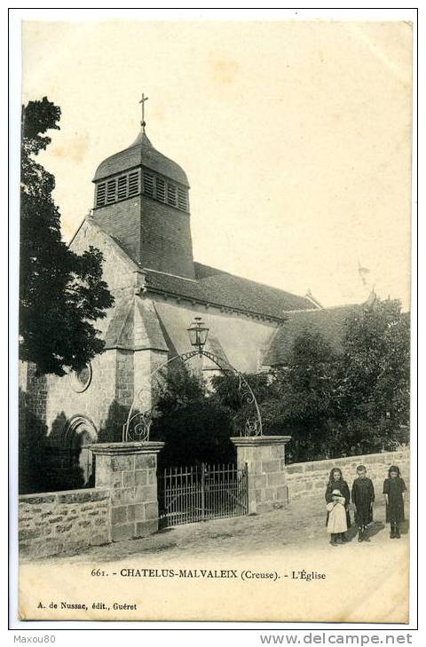 CHATELUS-MALVALEIX - L´Eglise - Chatelus Malvaleix