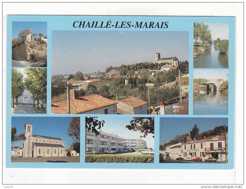 CHAILLE LES MARAIS  -  8 Vues - - Chaille Les Marais