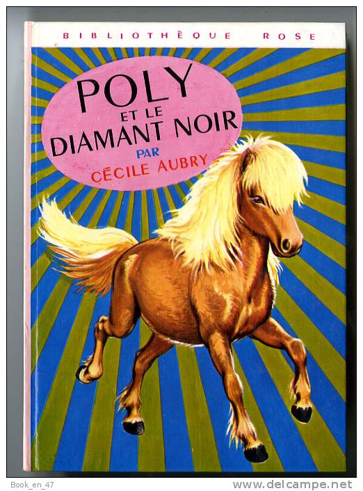 {49406} C Aubry " Poly Et Le Diamant Noir " Biblio Rose, 1981 - Bibliothèque Rose