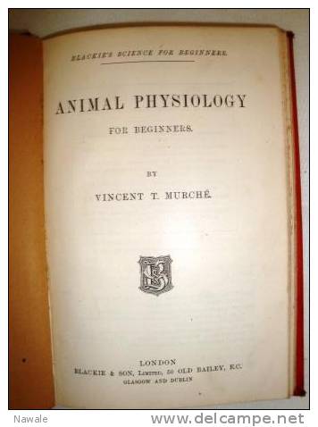 Murche, Vincent, " Animal Physiology For Beginners " - Vita Selvaggia