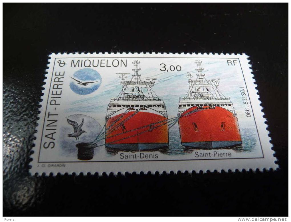 Saint-Pierre En Miquelon MNH Michel Nr: 604 Ships - Andere & Zonder Classificatie