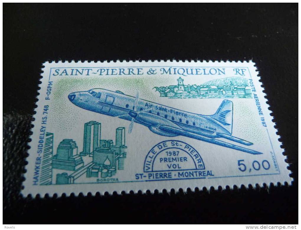 Saint-Pierre En Miquelon MNH Michel Nr:548 Airplane - Andere & Zonder Classificatie