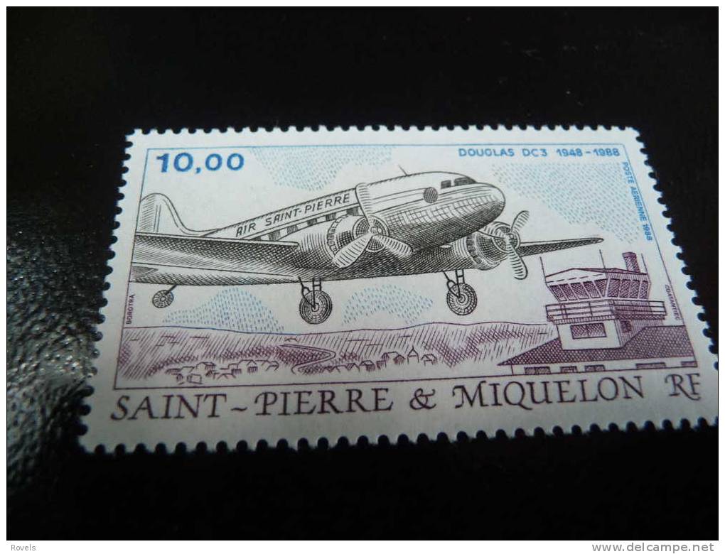 Saint-Pierre En Miquelon MNH Michel Nr:560 Airplane - Andere & Zonder Classificatie