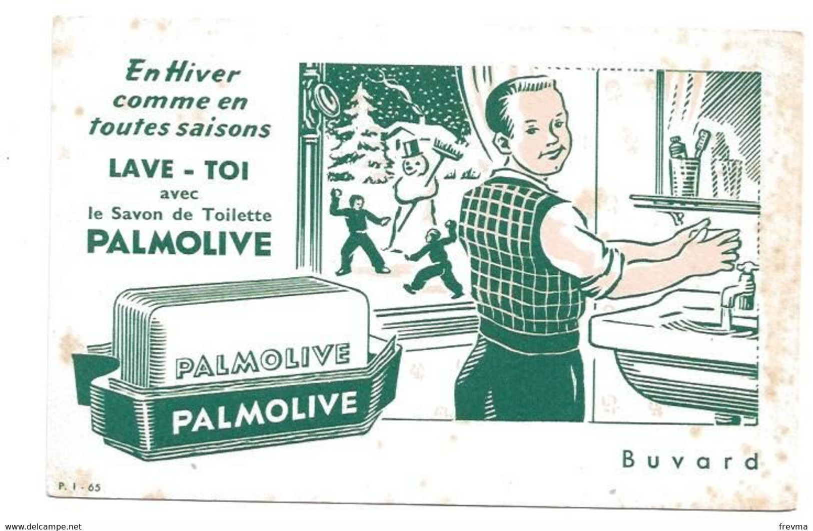 Buvard Palmolive Savon - P